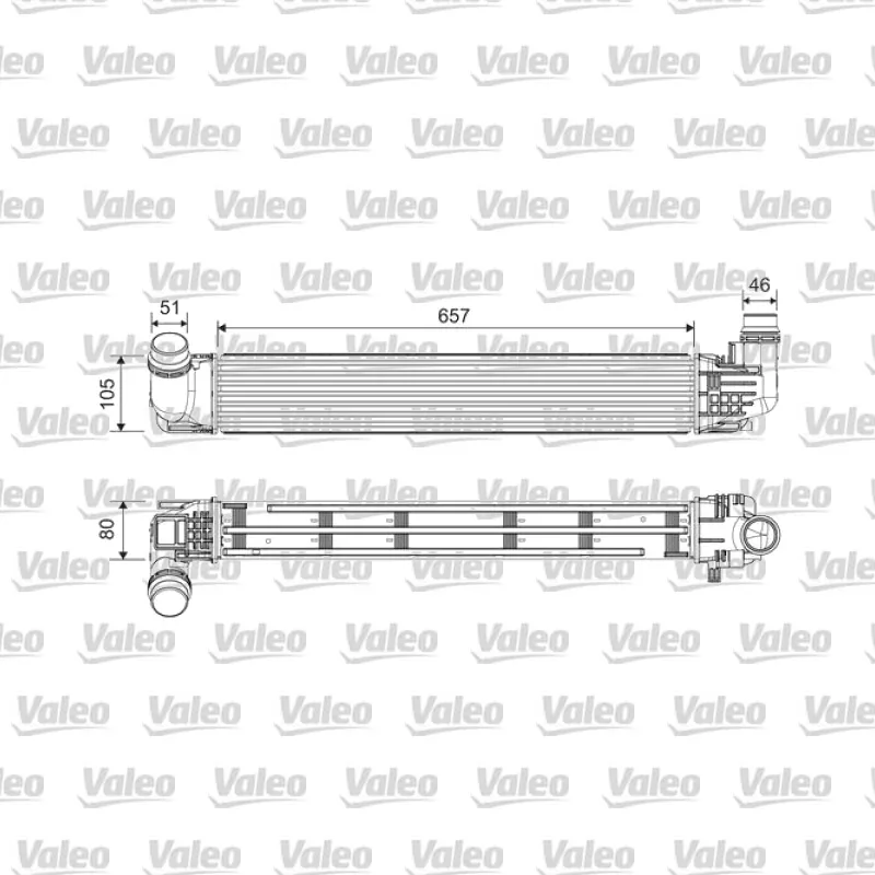 Dacia Duster 1.5 dCi Turbo Radyatörü – VALEO 818228