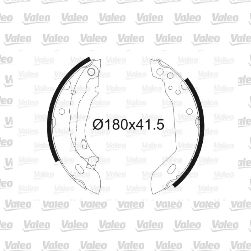 Fren Pabuçlu Balata Arka VALEO 562033 – Renault Clio