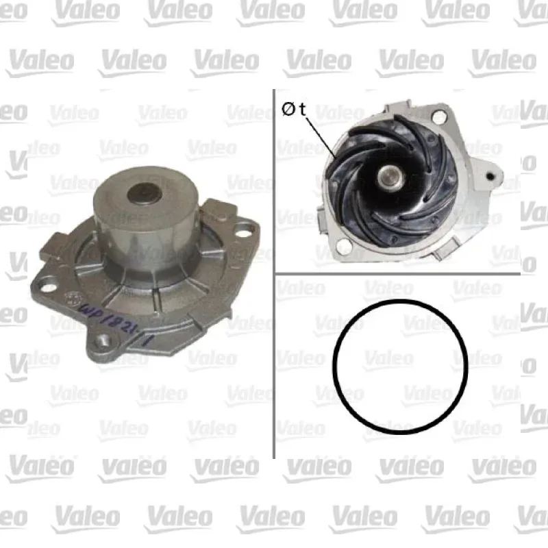 Devirdaim Su Pompası VALEO 506590