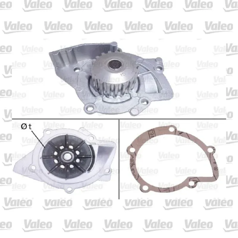 Devirdaim Su Pompası VALEO 506719