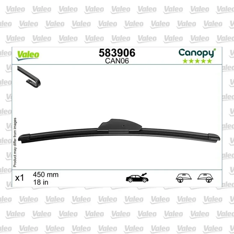 Silecek Süpürgesi Ön 450 mm - 18 inç VALEO 583906