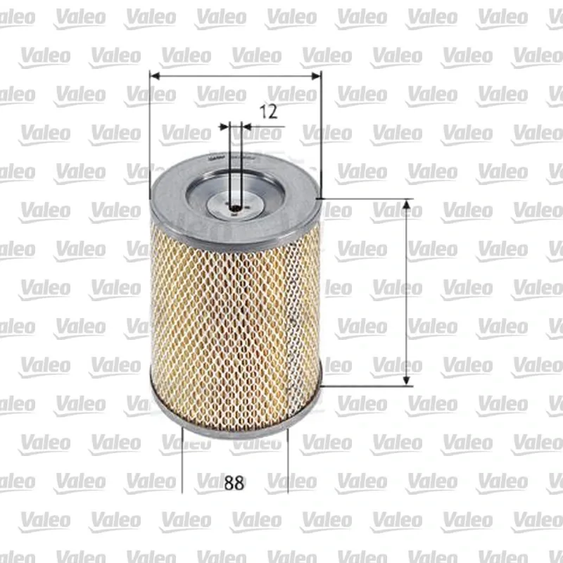Toyota Land Cruiser 2.4 TD Hava Filtresi – VALEO 585666