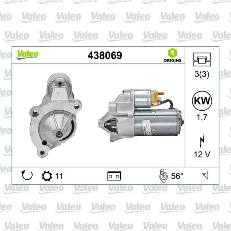 Marş Dinamosu VALEO 438069