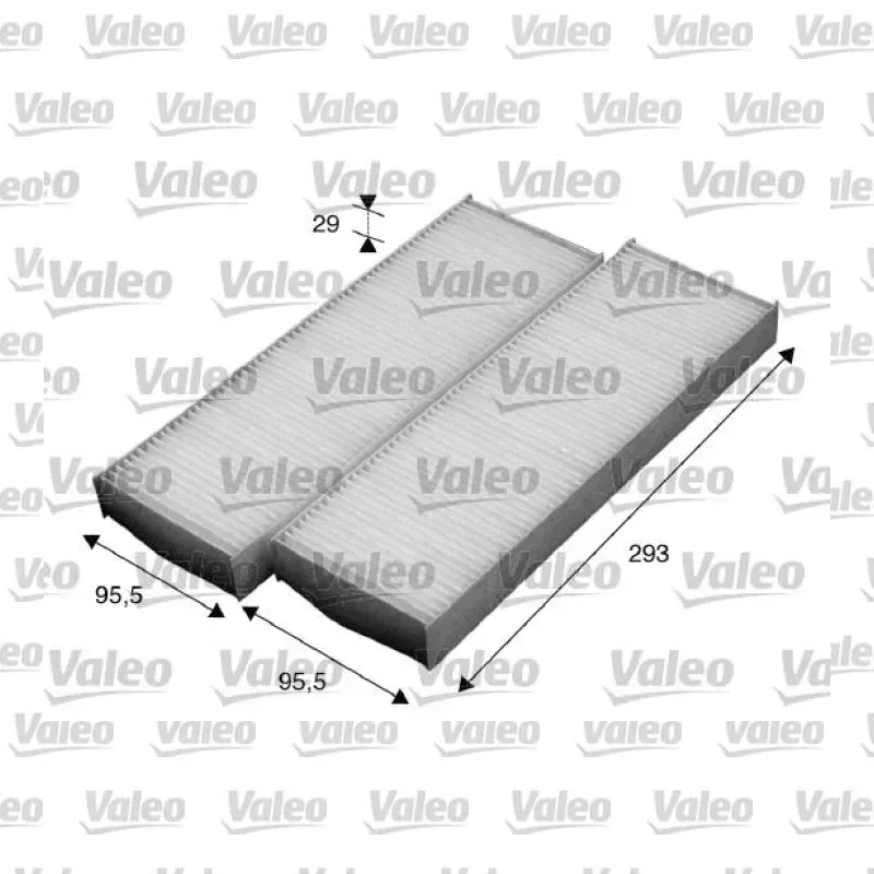 Polen Filtresi VALEO 715593 – Honda Accord 2.0 i 16V / 3.0 V6 24V