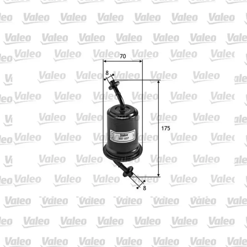 Yakıt Filtresi VALEO 587037 – Mazda 323 / 626