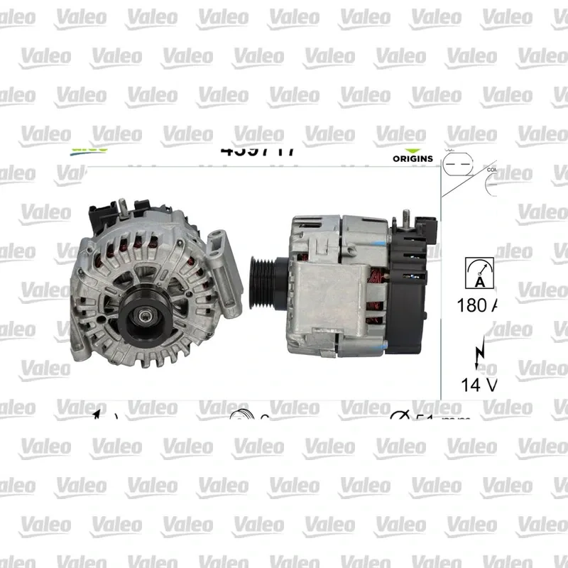 Mercedes-Benz S 350 3.5 Alternatör – VALEO 439717