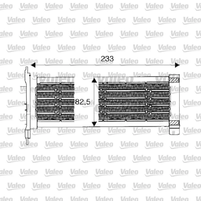 Kalorifer Radyatörü VALEO 812235