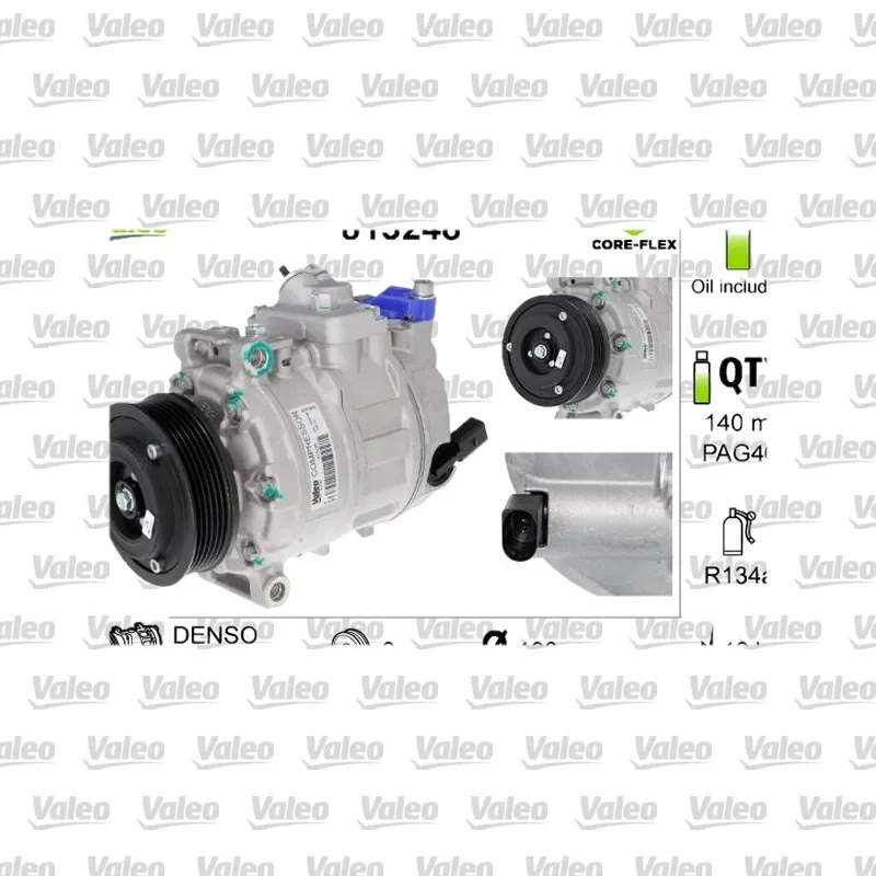 Klima Kompresörü VALEO 813248 – Volkswagen Transporter / Amarok