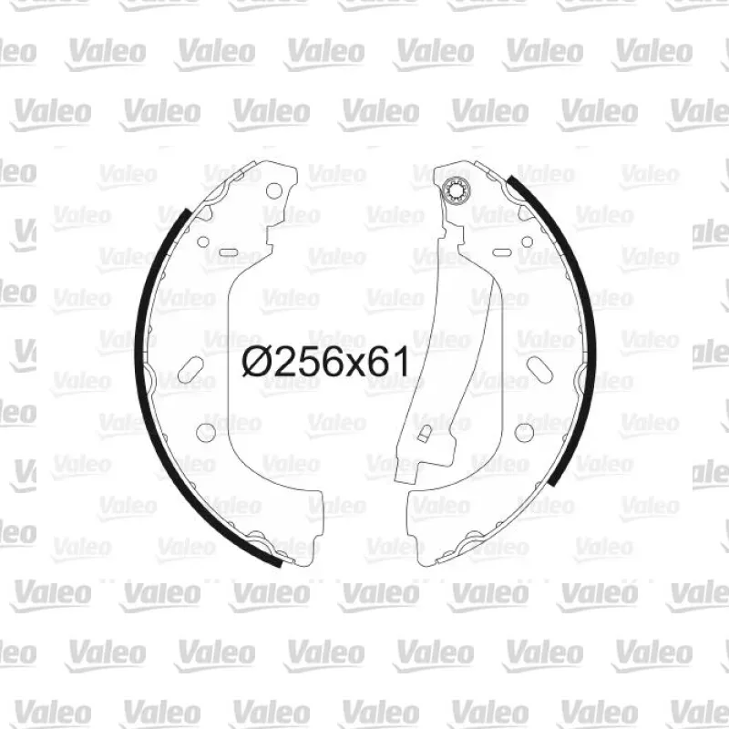 Fren Pabuçlu Balata Arka VALEO 562552