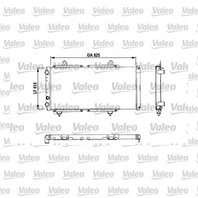 Su Radyatörü VALEO 883765 – Fiat Ducato