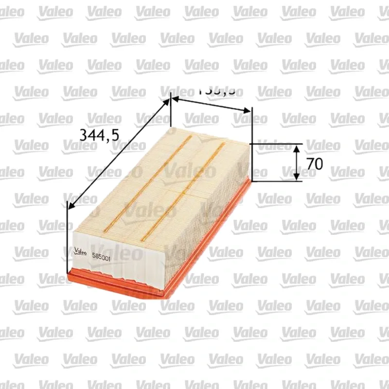 Hava Filtresi VALEO 585001
