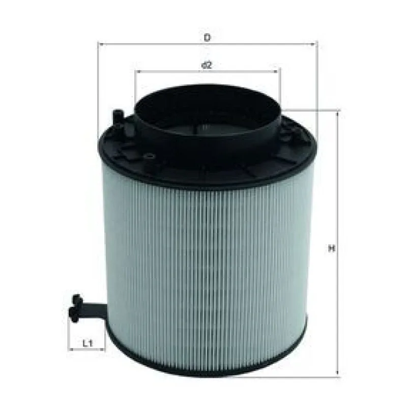Hava Filtresi MAHLE LX 2091D – AUDI A4 / A5 / Q5