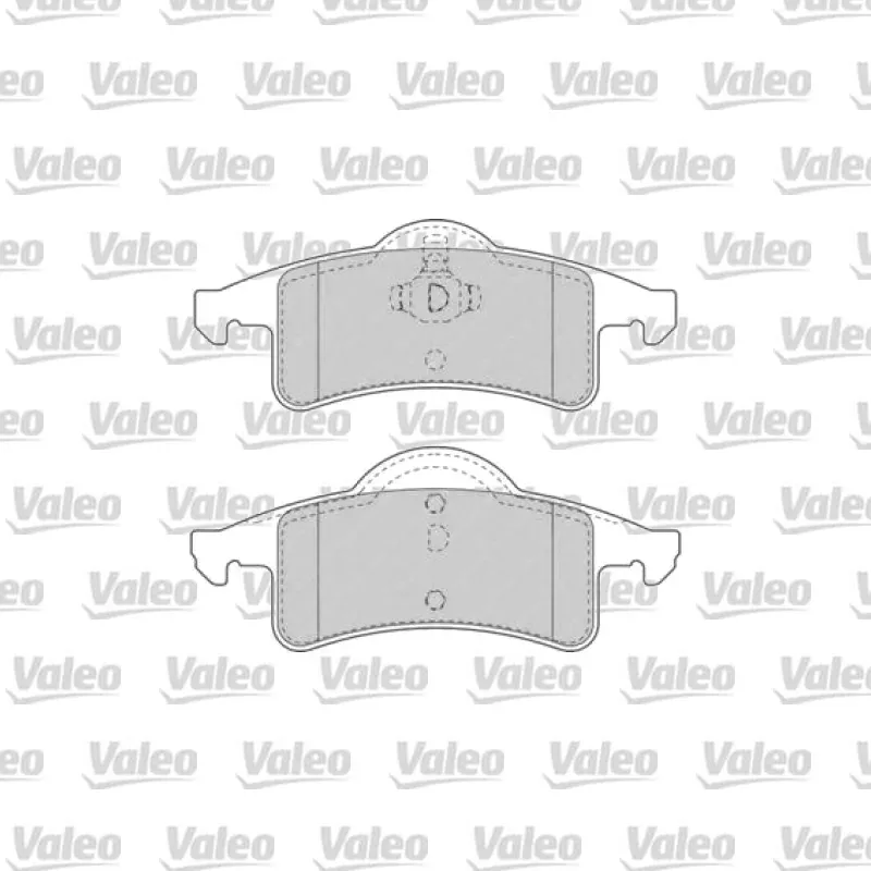 Fren Disk Balata Arka VALEO 670481 – Jeep Grand Cherokee
