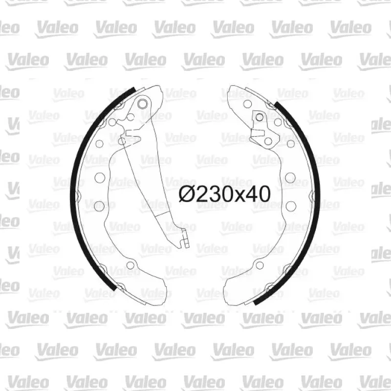 Fren Pabuçlu Balata Arka VALEO 562081 – Volkswagen Golf