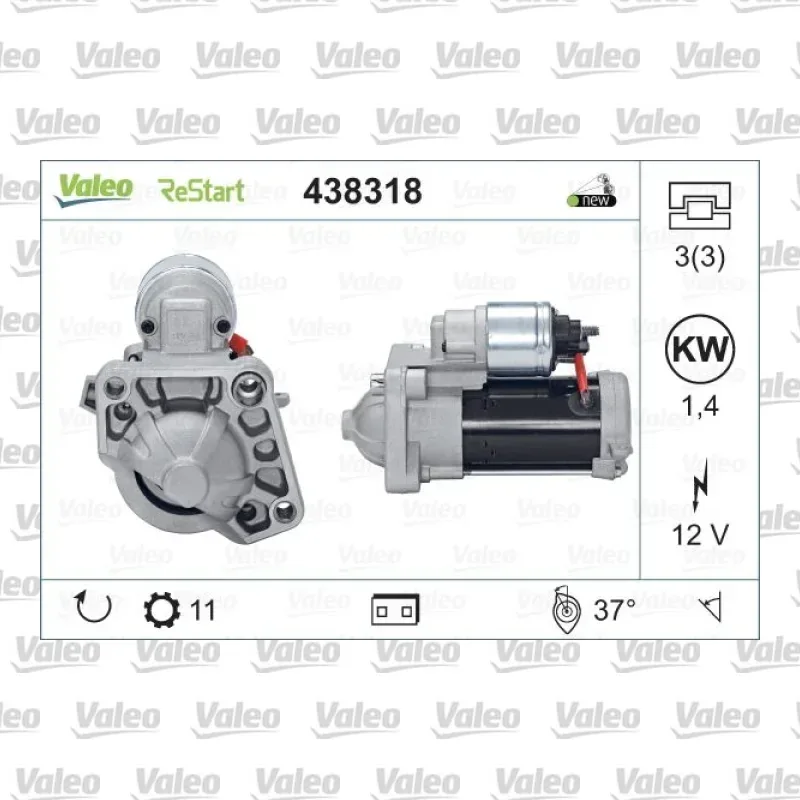 Marş Dinamosu VALEO 438318 – Volvo V70