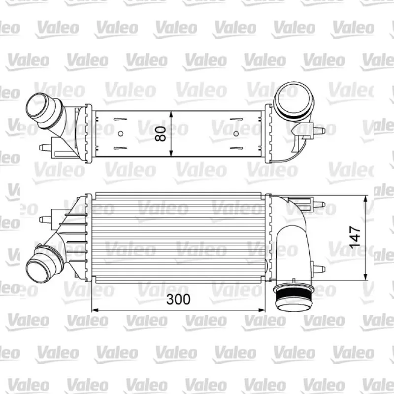 Turbo Radyatörü VALEO 818583 – Peugeot / Citroen