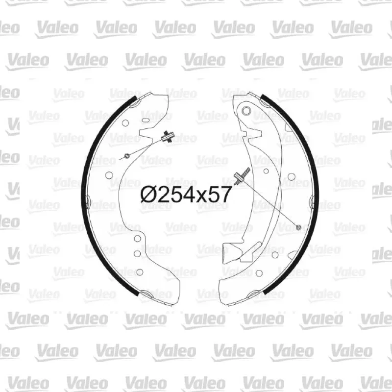 Fren Pabuçlu Balata Arka VALEO 562584