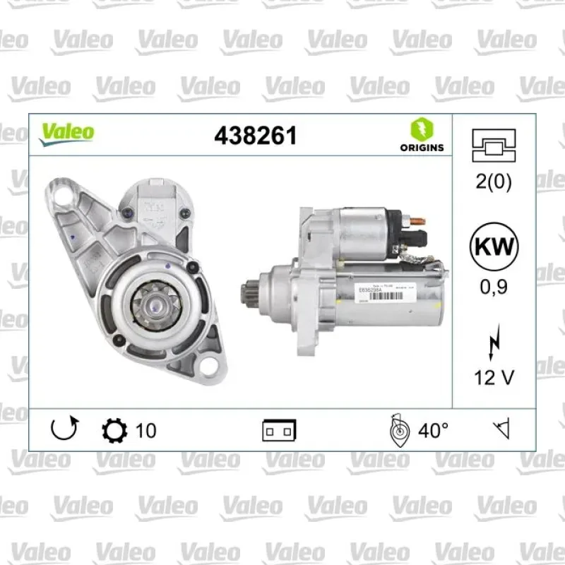 Marş Dinamosu VALEO 438261
