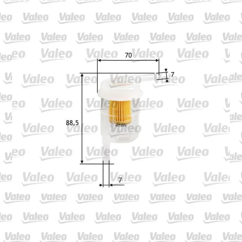 Hyundai Accent 1.3 Benzin Filtresi – VALEO 587045
