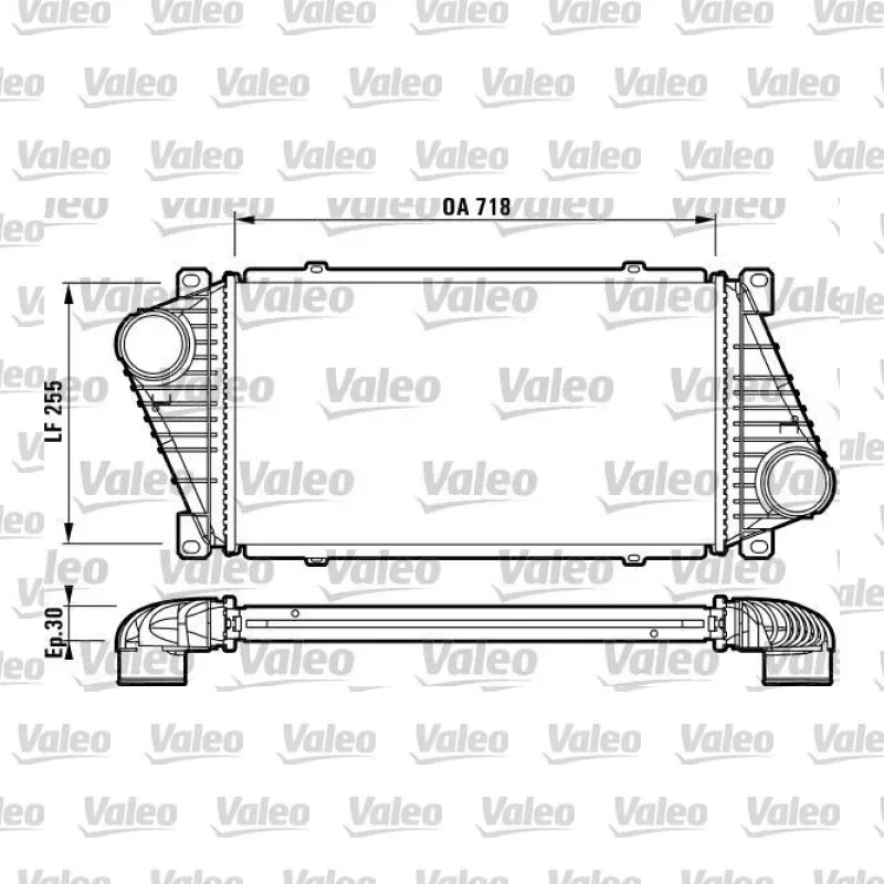 Turbo Radyatörü VALEO 816890 – Mercedes-Benz Sprinter
