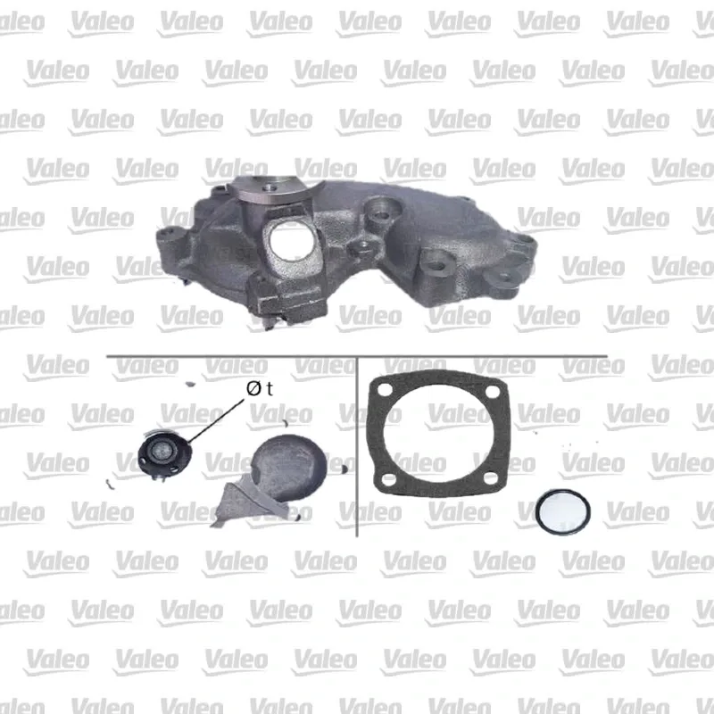 Devirdaim Su Pompası VALEO 506298 – Fiat Punto / Palio