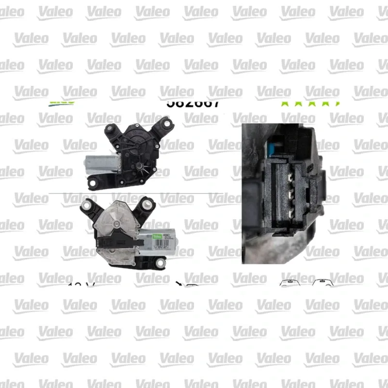 Silecek Mekanizma Motoru Arka VALEO 582667 – Opel Insignia