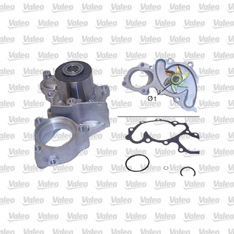Devirdaim Su Pompası VALEO 506543 – Toyota Corolla / Avensis
