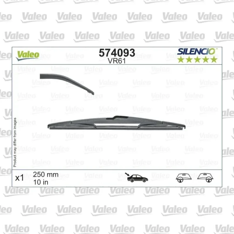 Silecek Süpürgesi Arka VALEO 574093 – Toyota / Jeep