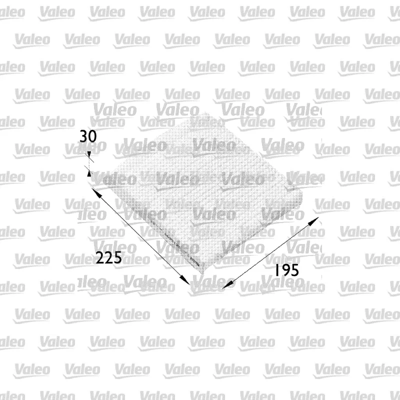 Polen Filtresi VALEO 708279 – Renault Scenic