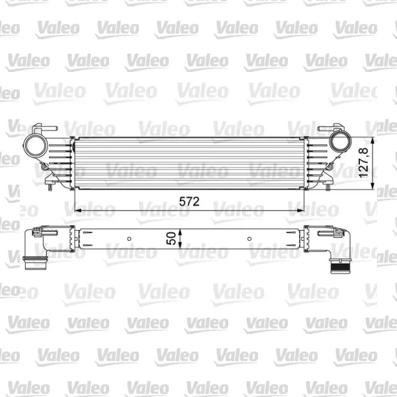 Turbo Radyatörü VALEO 818639 – Fiat 500L
