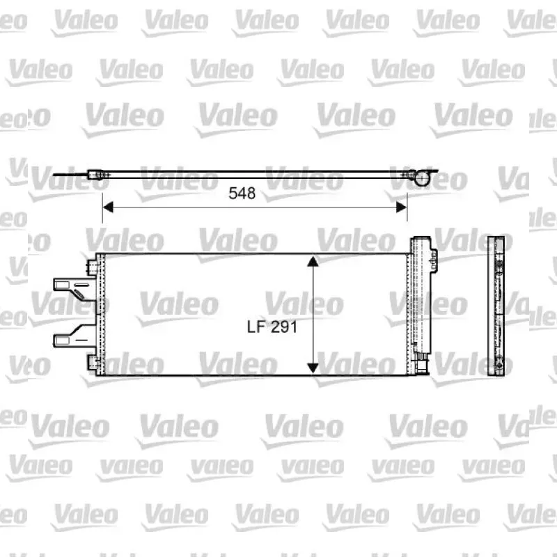 Klima Radyatörü VALEO 814069