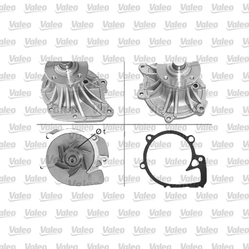 Devirdaim Su Pompası VALEO 506691 – Toyota Land Cruiser / Hilux