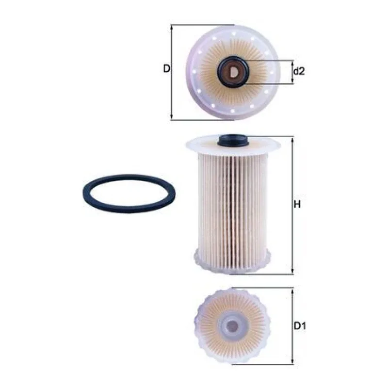 Yakıt Filtresi MAHLE KX 229D – FORD C-MAX / FOCUS / MONDEO