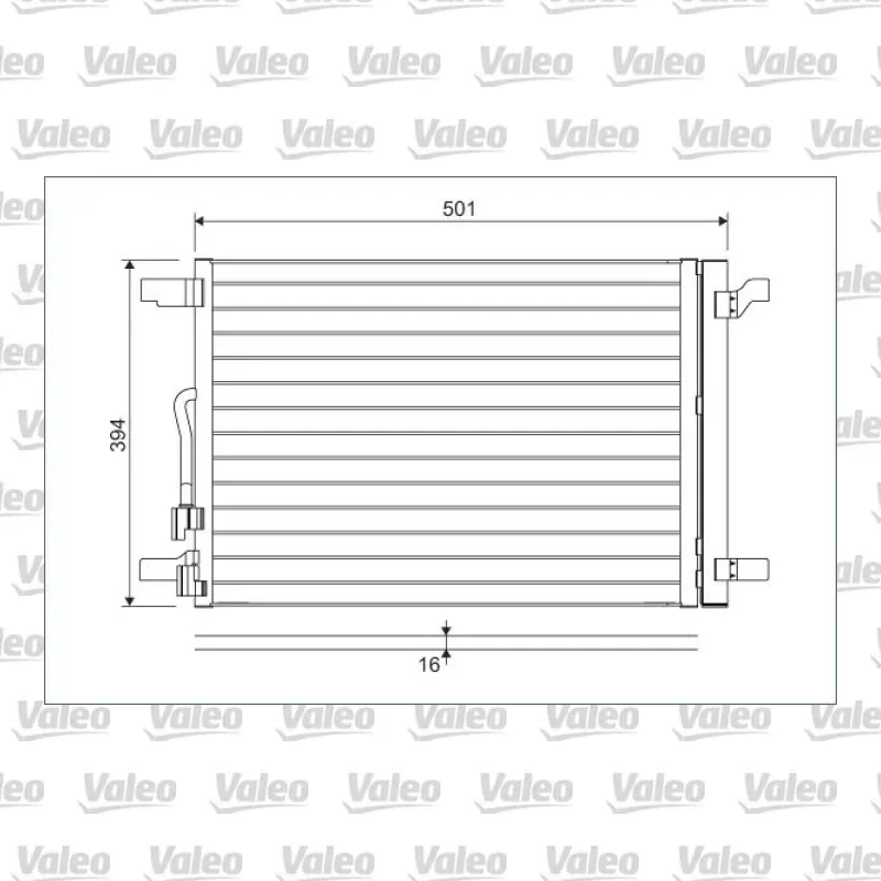 Klima Radyatörü VALEO 814301