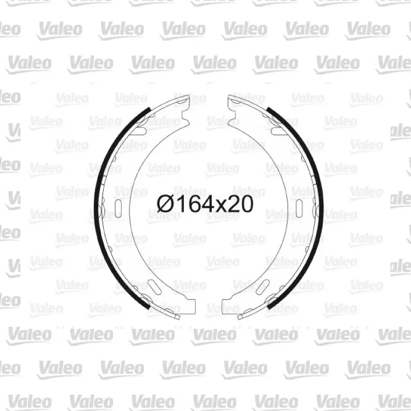 Fren Pabuçlu Balata Arka VALEO 562767 – Mercedes-Benz C 200