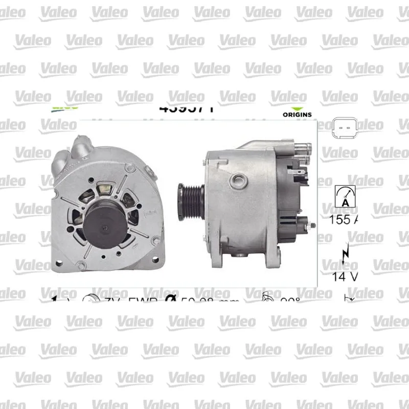Alternatör VALEO 439571 – Renault Megane / Scenic