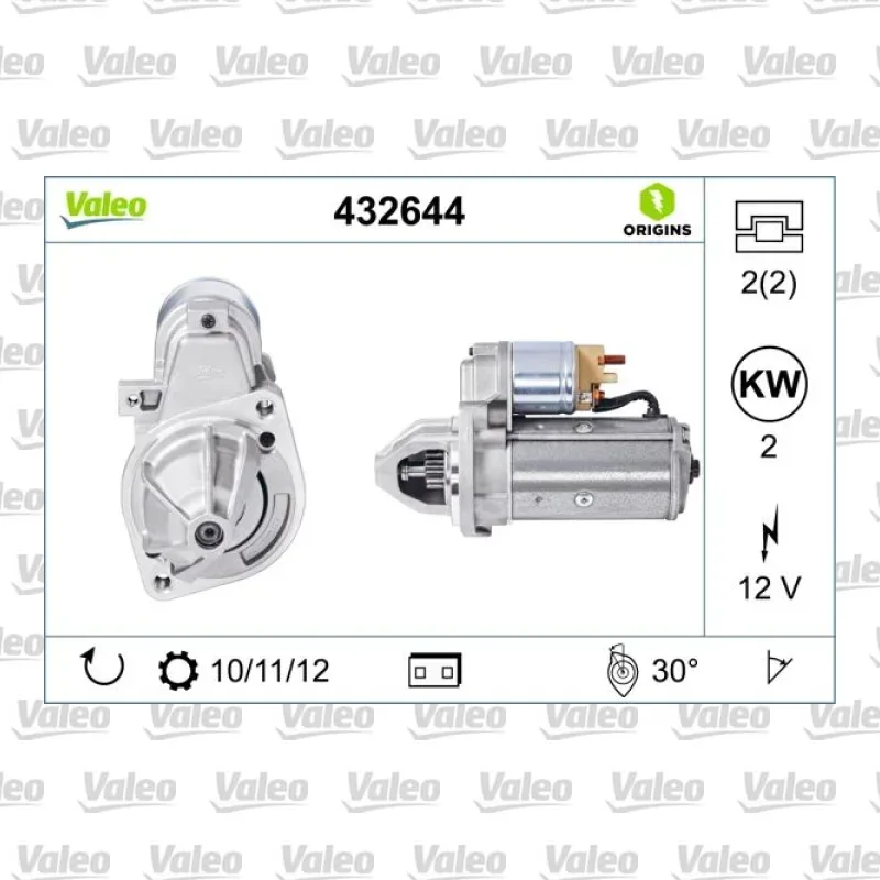 Marş Dinamosu VALEO 432644 – Mercedes-Benz C 200