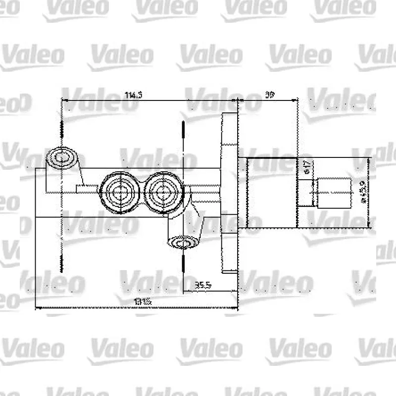 Fren Ana Merkez VALEO 402314 – Ford Fiesta