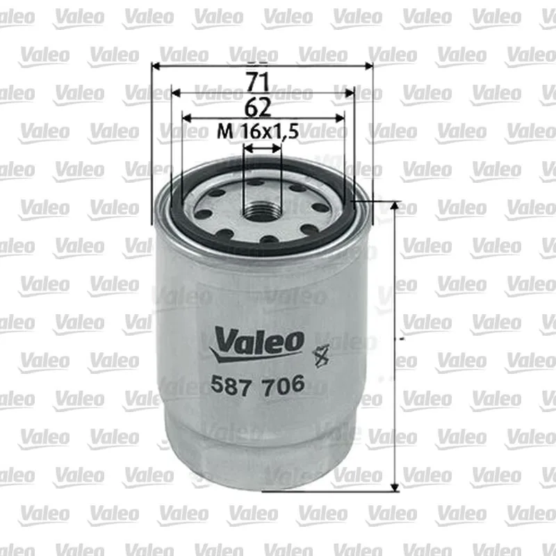 Yakıt Filtresi VALEO 587706