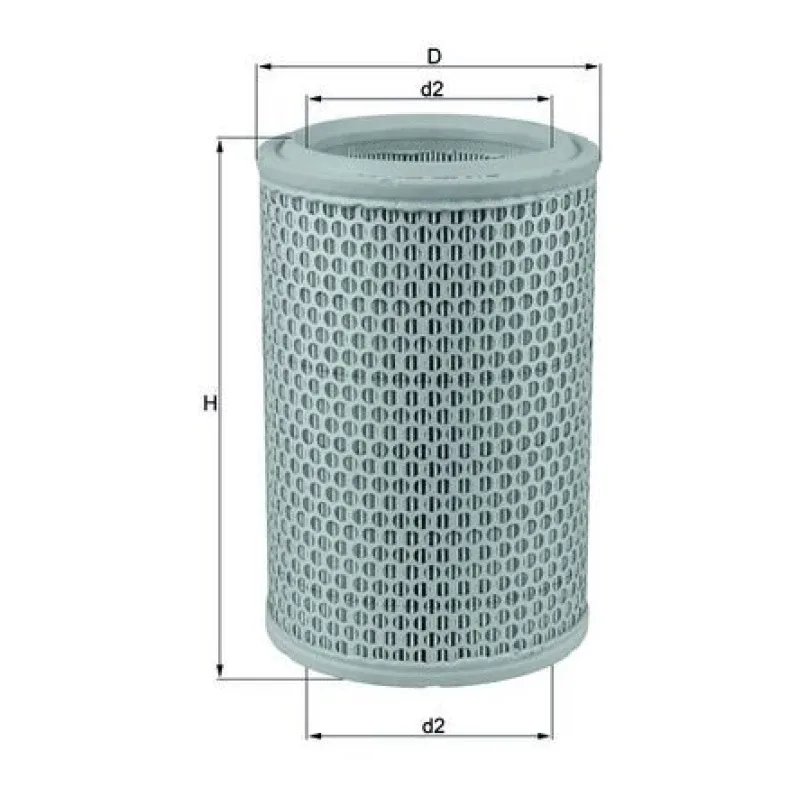 Hava Filtresi MAHLE LX 660 – MITSUBISHI / RENAULT