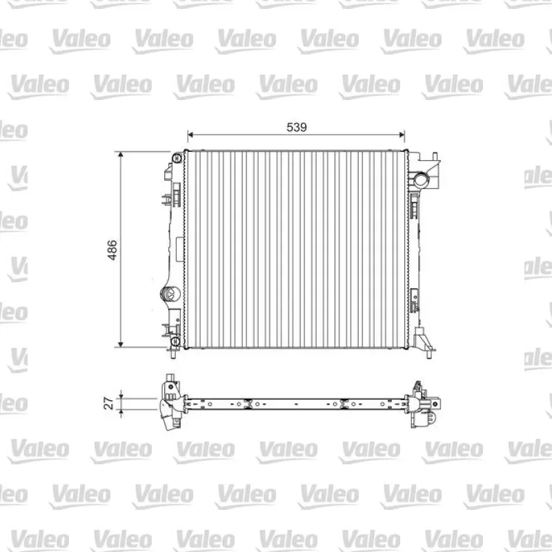 Su Radyatörü VALEO 701108 – Renault / Nissan