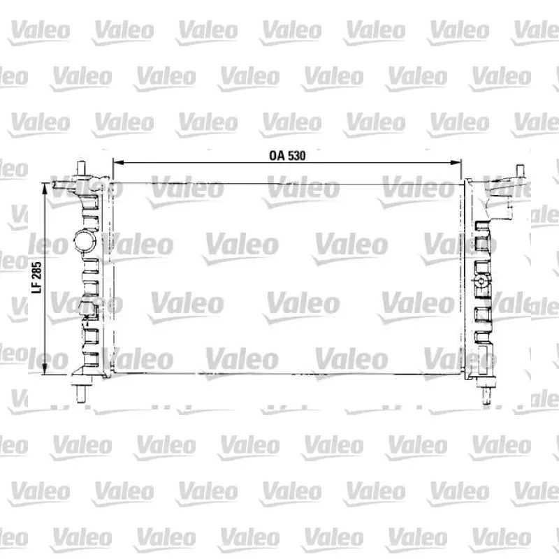 Su Radyatörü VALEO 731013 – Opel Corsa / Combo