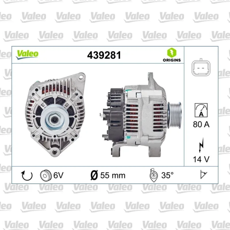 Alternatör VALEO 439281 – Renault Megane / Scenic