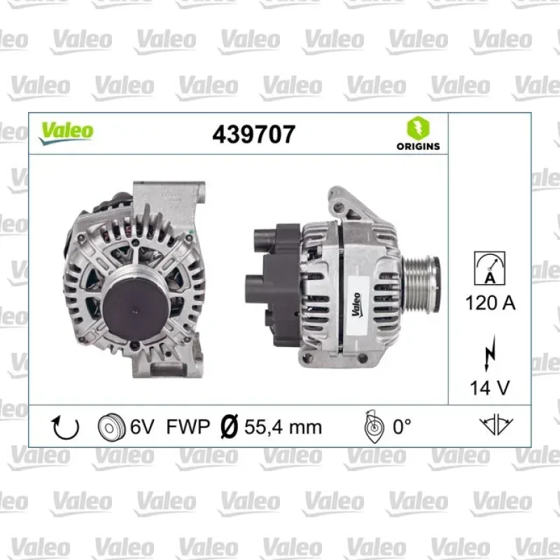 Alternatör VALEO 439707