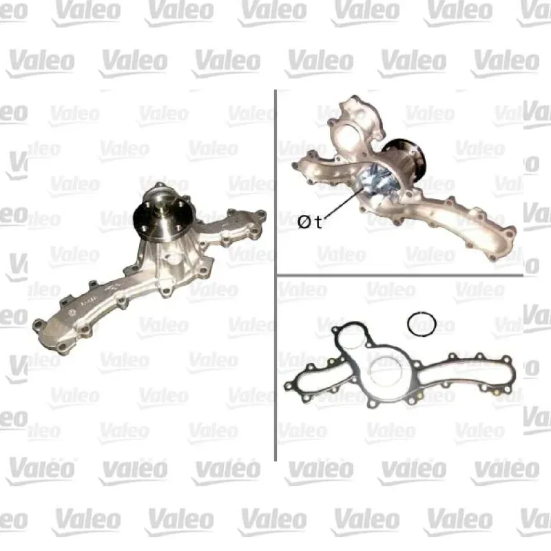 Devirdaim Su Pompası VALEO 506979 – Toyota Land Cruiser / Hilux