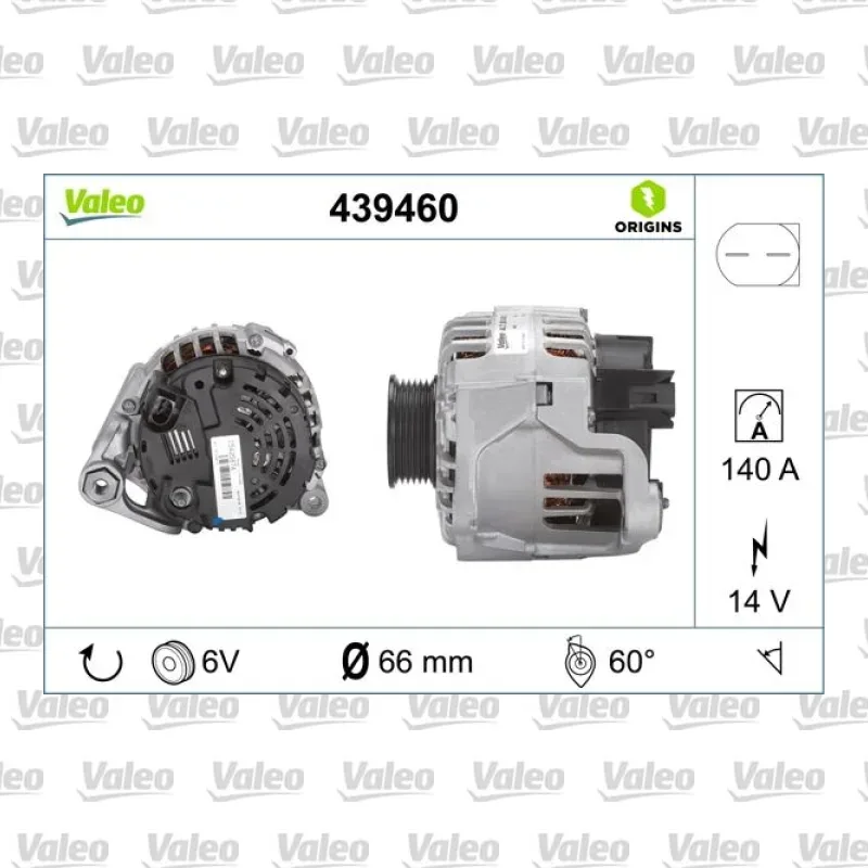 Audi A6 2.5 TDI Alternatör – VALEO 439460