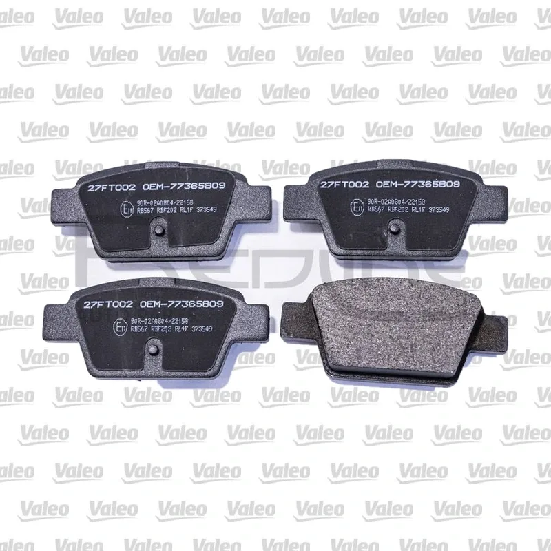 Fren Disk Balata Arka VALEO 671416 – Fiat Linea 1.3 MultiJet / 1.4