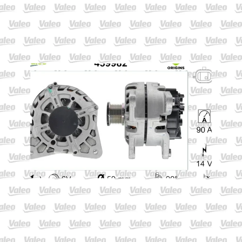 Alternatör VALEO 439982 – Renault / Dacia