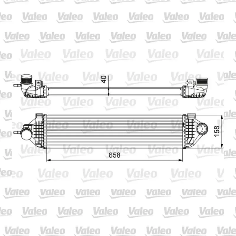 Turbo Radyatörü VALEO 818600 – Ford Focus