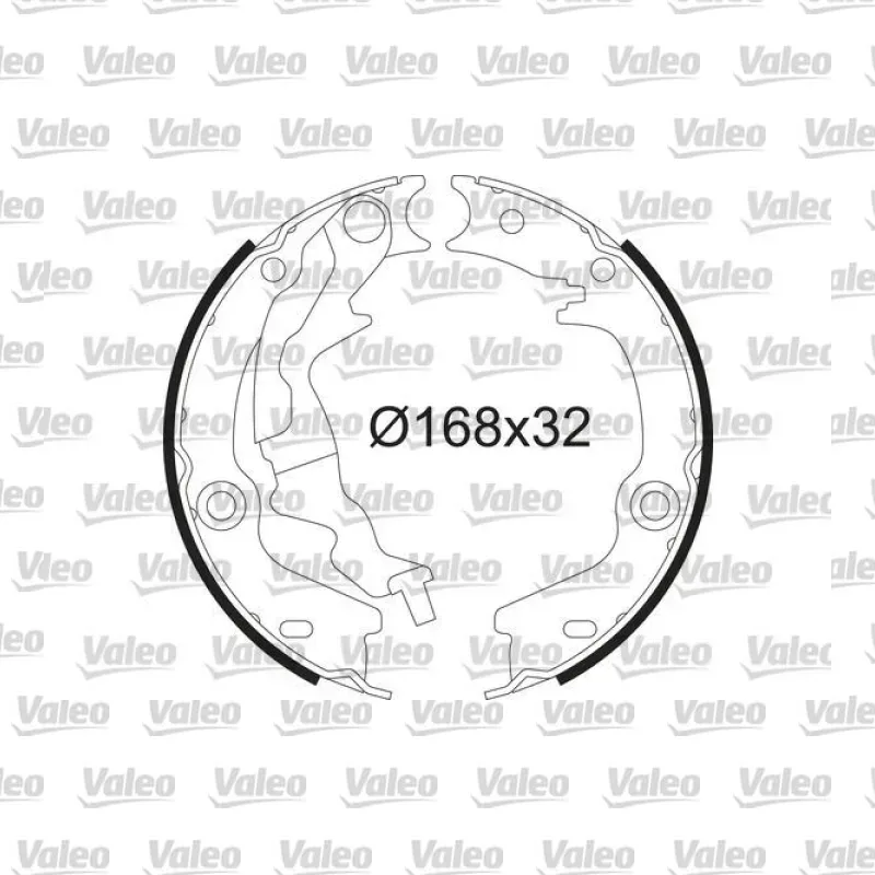 Fren Pabuçlu Balata Arka VALEO 564229 – Hyundai / Kia